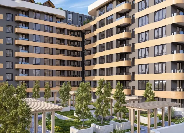 Трикімнатна квартира 90 м² з видом на море в Atlas 1, Бургас