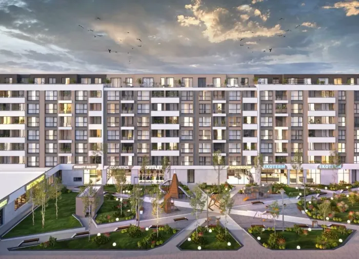 Двухкомнатная квартира 65 м² в Azimuth Ring, Бургас