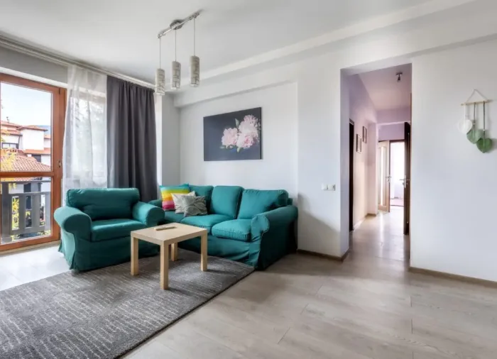 Четырехкомнатная семейная квартира 127 м² с видом на Пирин, Банско