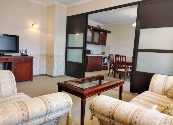 Трехкомнатный мезонет 147 м² в 300 м от гондолы, комплекс Downtown, Банско