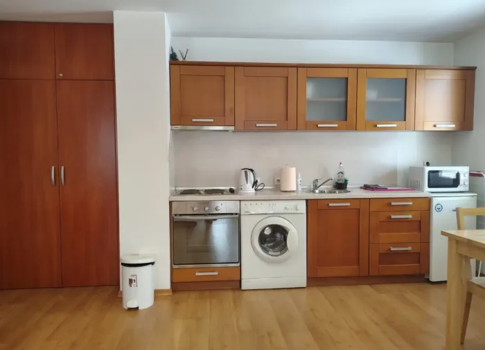 Двухкомнатная квартира 60 м² в жилом доме у гондолы, Банско