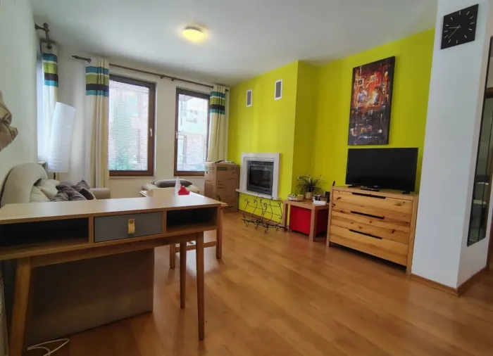 Двухкомнатная квартира 60 м² в жилом доме у гондолы, Банско