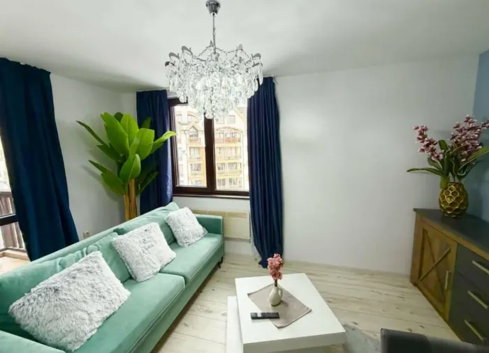 Zweizimmerwohnung 63 m² im SPA-Komplex Royal Park, Bansko