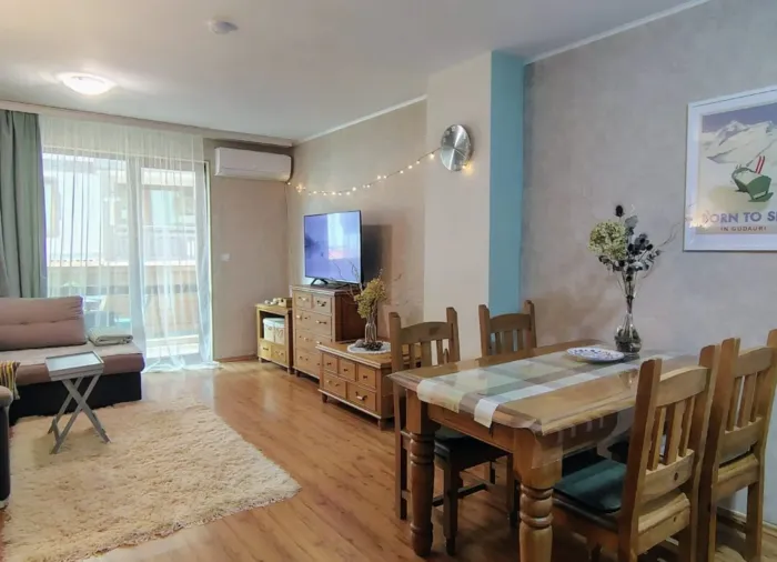 Двухкомнатная квартира 68 м² в комплексе Кандахар, Банско