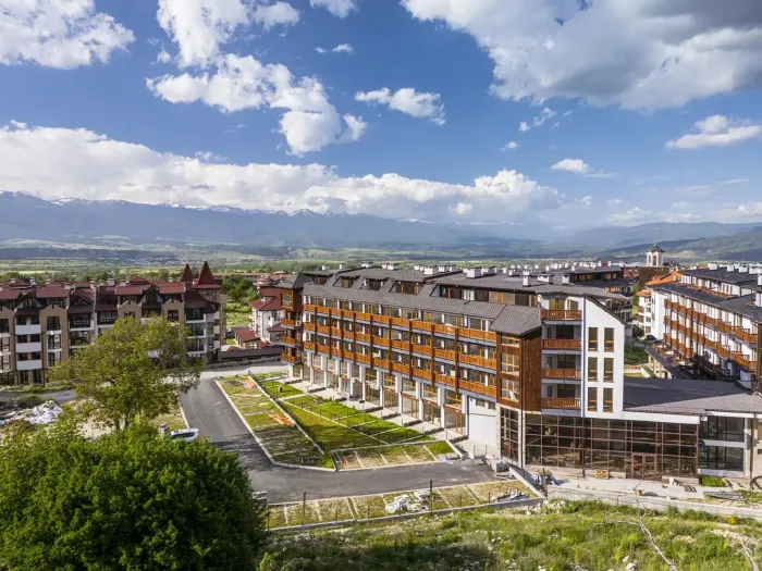 1-комнатная Orchard A404 55.85 м² | 200 м от лифта | Банско