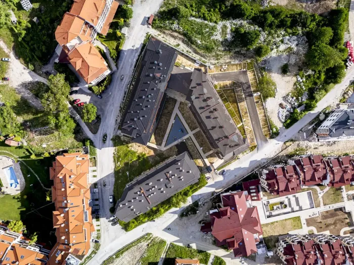 1-комнатная Orchard A404 55.85 м² | 200 м от лифта | Банско