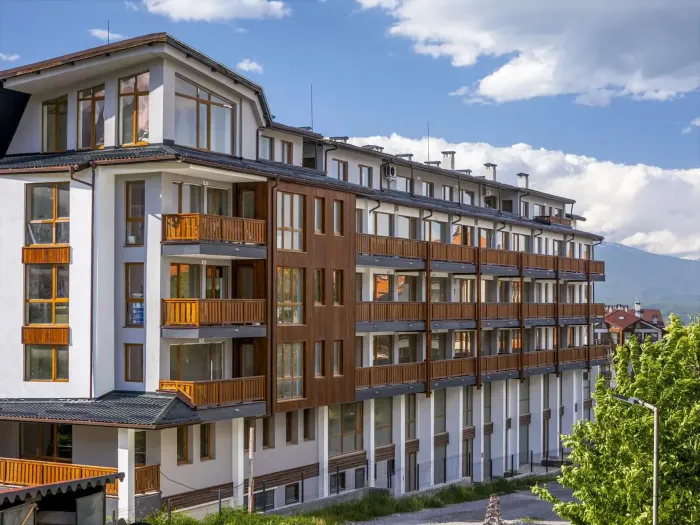 1-комнатная Orchard A404 55.85 м² | 200 м от лифта | Банско