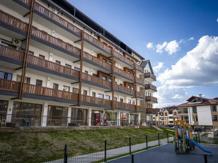 1-комнатная Orchard A404 55.85 м² | 200 м от лифта | Банско
