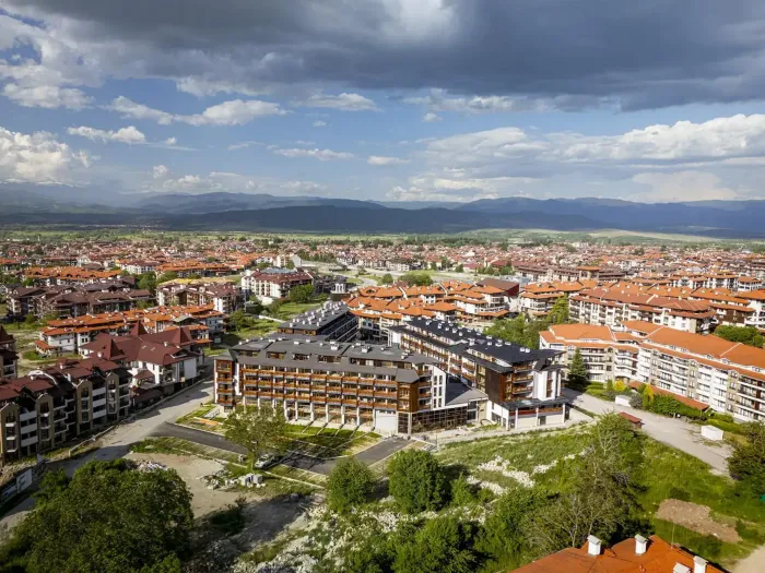 1-комнатная Orchard A404 55.85 м² | 200 м от лифта | Банско