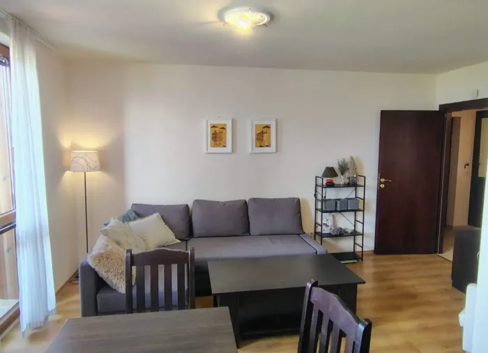 Трехкомнатная квартира 76 м² с видом на горы в комплексе Панорама, Банско