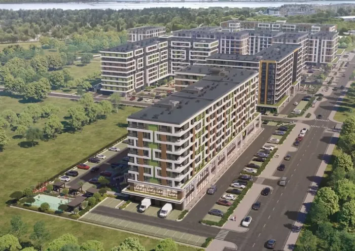 Студия 51,91 м² в новом комплексе Смокините 6, Бургас