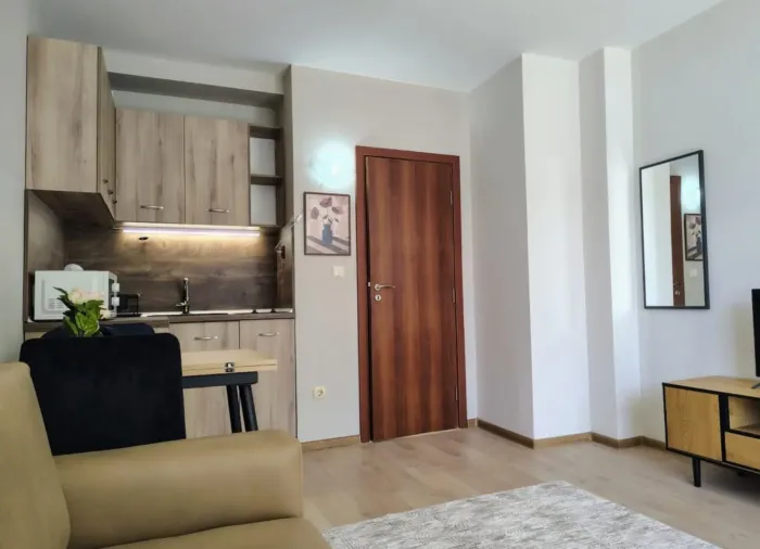 Студия 38 м² в Банско, ски-зона, собственный двор