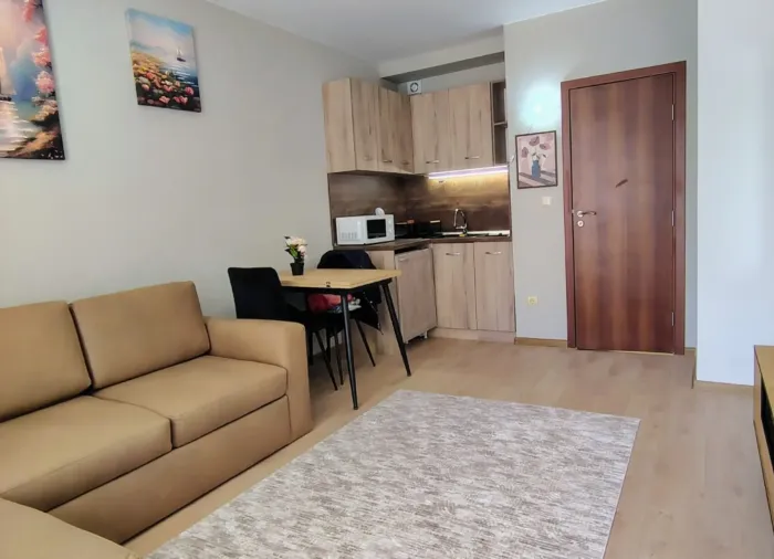 Студия 38 м² в Банско, ски-зона, собственный двор