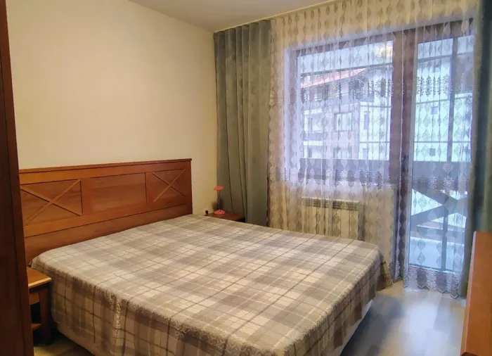 Реновированная двухкомнатная квартира 52 м² с видом на лес и горы, White Peak Lodge, Банско