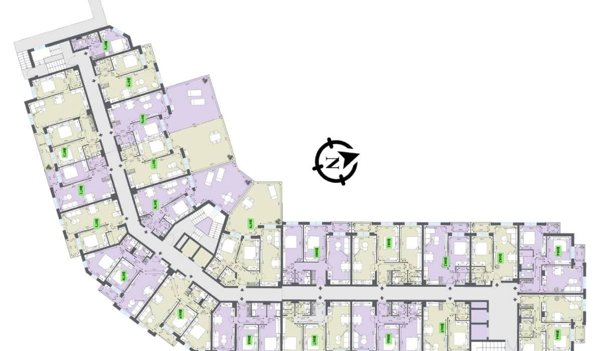 Summit lodge | Корпус B | Этаж 3