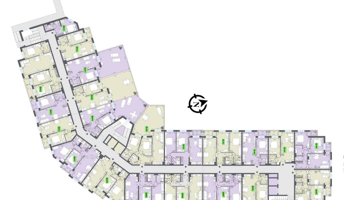 Summit lodge | Корпус B | Этаж 4