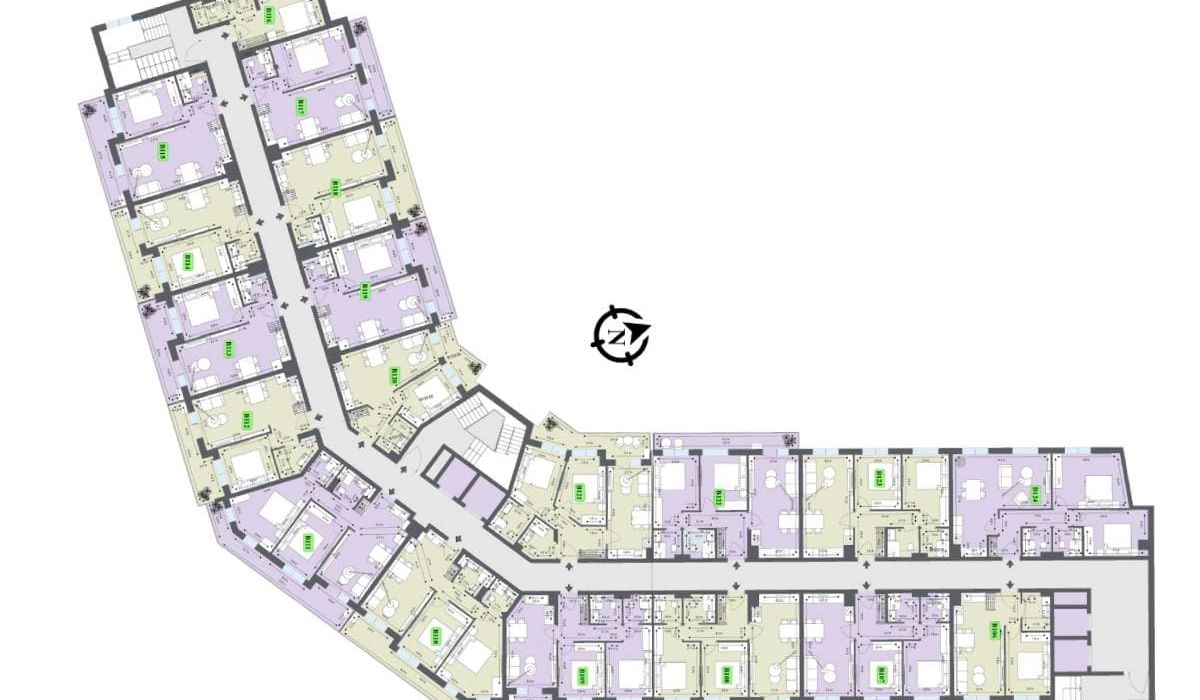 Summit lodge | Корпус B | Этаж 5